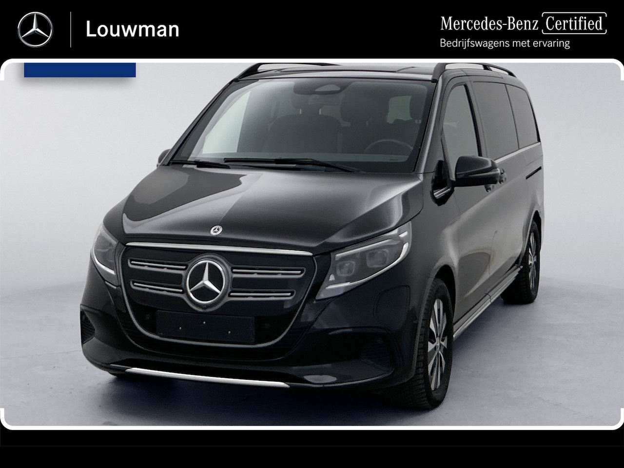 Mercedes-Benz EQV - 300 L2 90kWh 7 persoons Leder Elektr schuifdeuren AMG line 360 camera - AutoWereld.nl