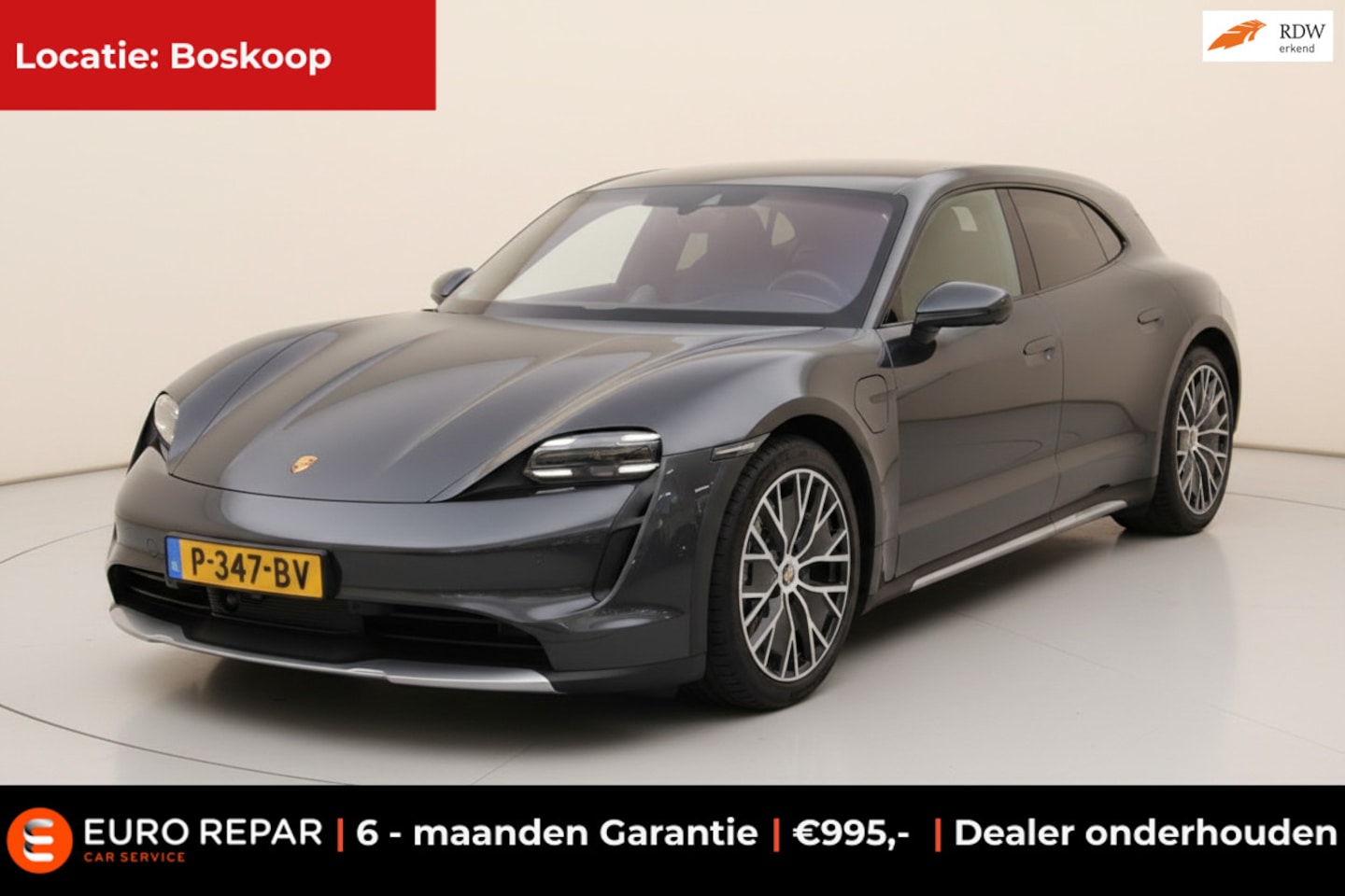 Porsche Taycan Cross Turismo - 4 93 kWh INNODRIVE PANO-DAK BTW-AUTO! - AutoWereld.nl