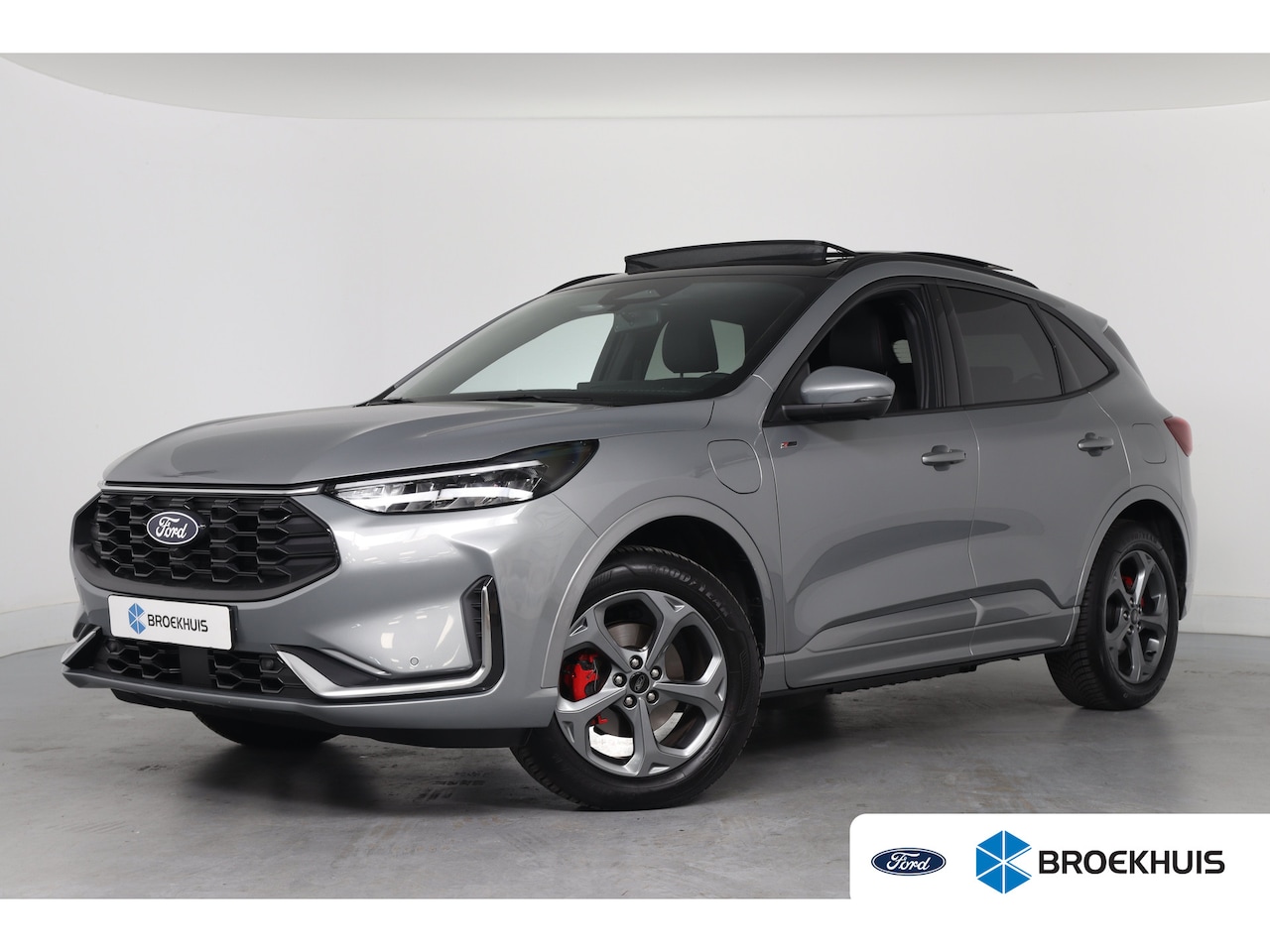Ford Kuga - 2.5 PHEV ST-Line X | Open dak | Trekhaak | Memory | LED | Winterpack | Cruise Adaptive | B - AutoWereld.nl