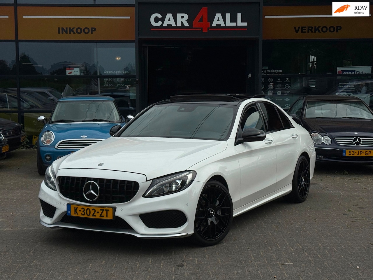 Mercedes-Benz C-klasse - AMG 43 4MATIC PANO/BURMESTER/CAMERA// - AutoWereld.nl