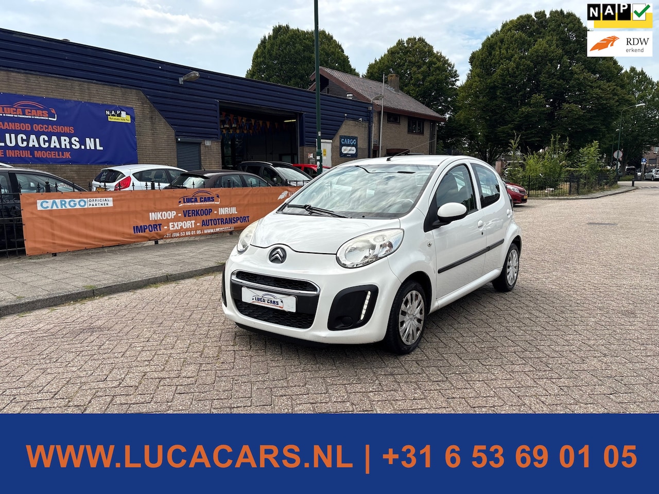 Citroën C1 - 1.0 Collection Airco 2X SLEUTEL + BOEKJES! - AutoWereld.nl