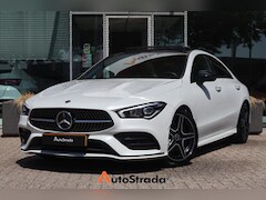 Mercedes-Benz CLA-Klasse - Coupé 180 AMG-Line 136PK | Sfeerverlichting | Pano | Night Pakket | DAB | Virtual