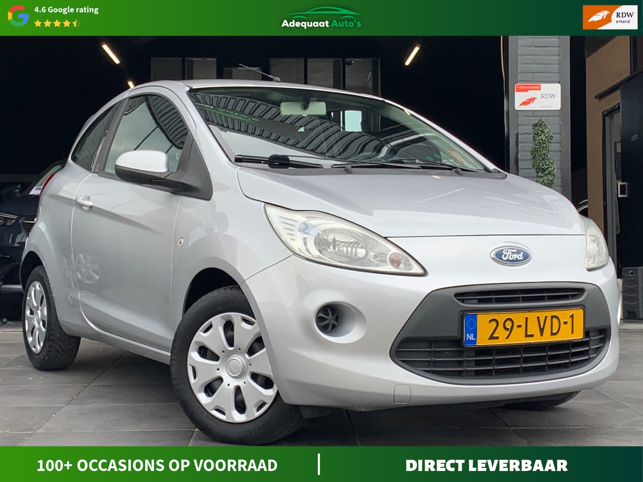 Ford Ka - 1.2 Cool&Sound|1e eig|NAP|Airco|El.Ramen|AUX - AutoWereld.nl