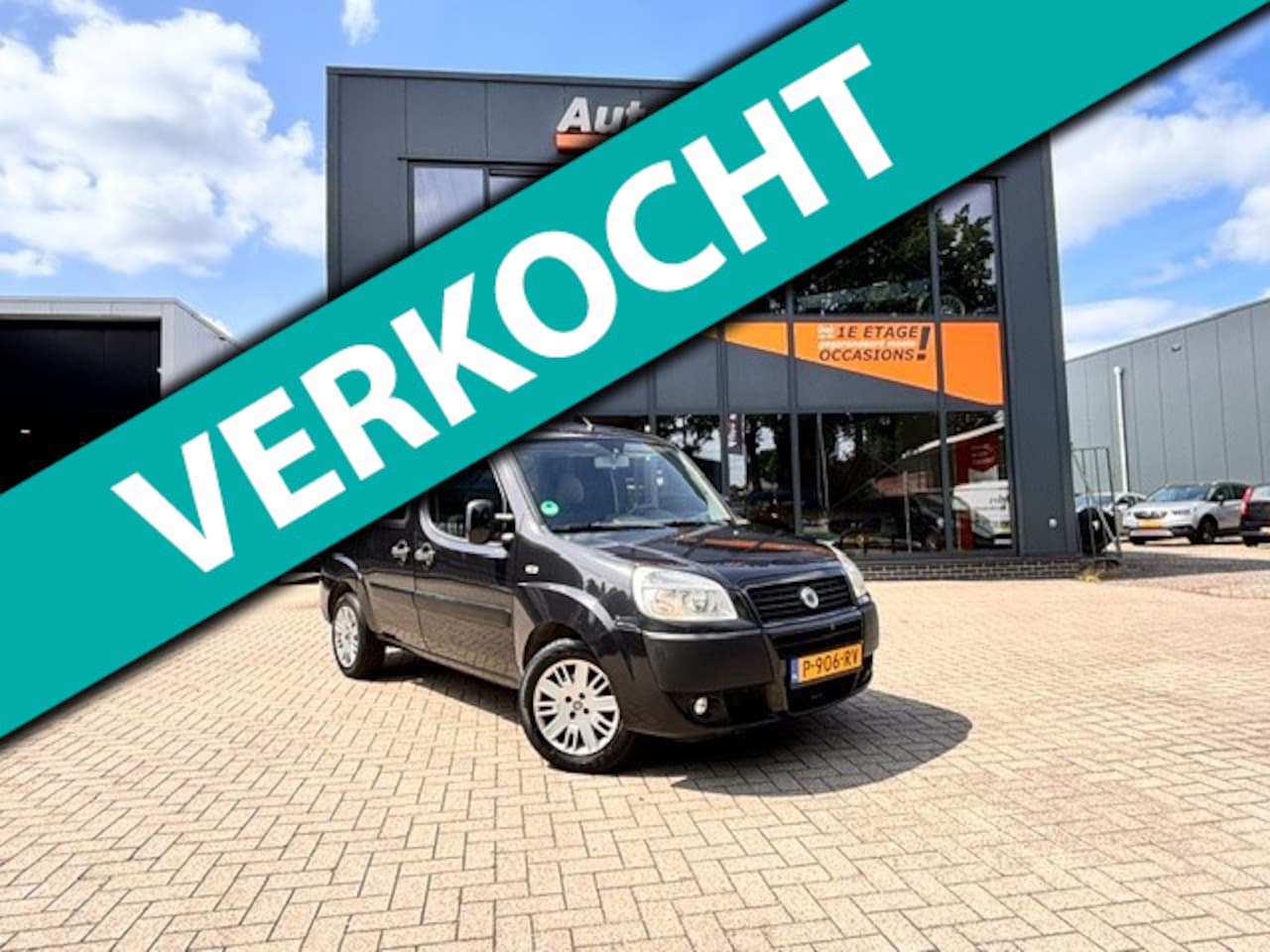 Fiat Doblò - 1.4 Malibu/airco/pdc/2 schuifdeur/ nieuwe distributieriem en grote beurt - AutoWereld.nl