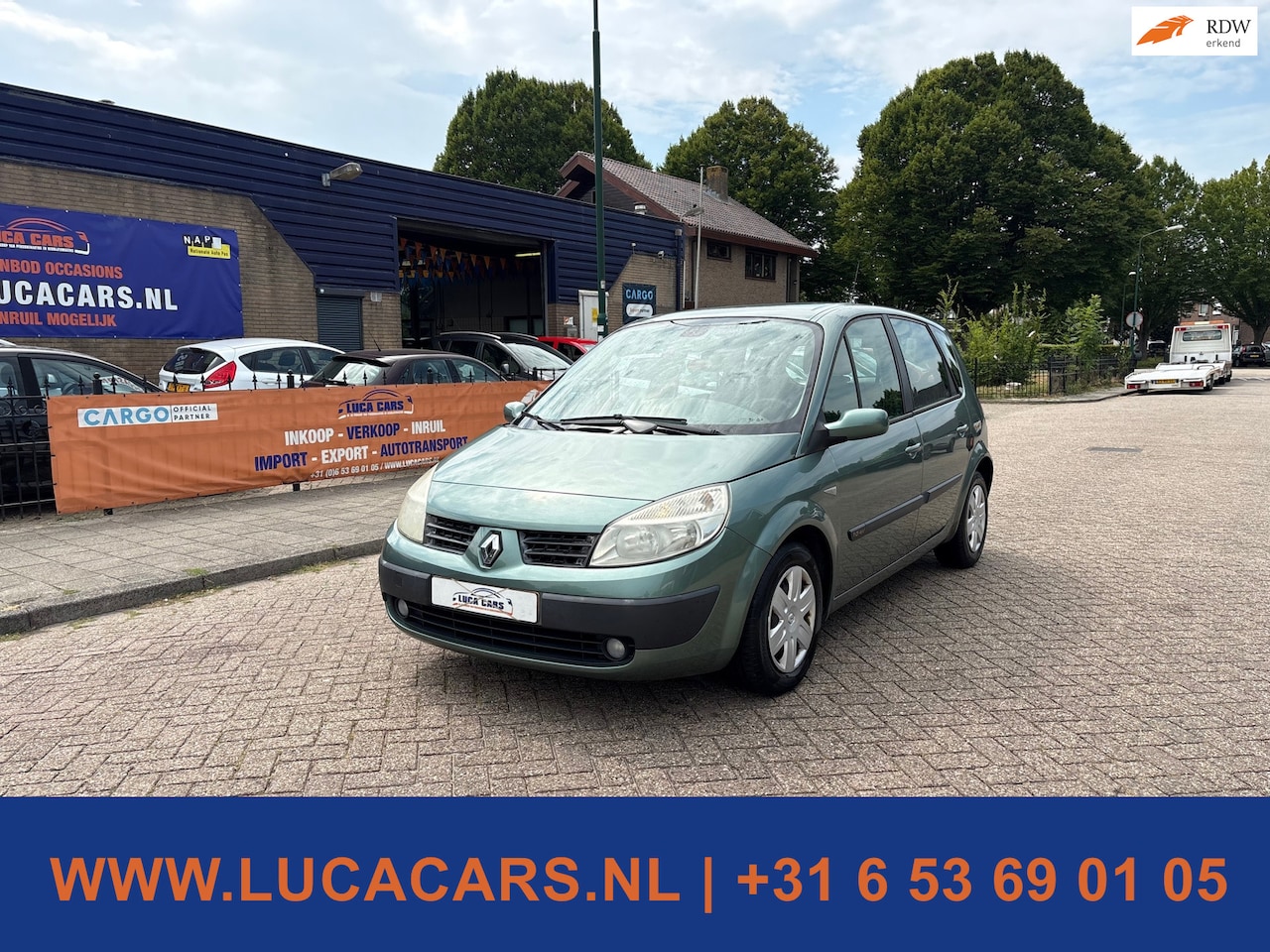 Renault Scénic - 1.6-16V Expression Basis Airco NIEUWE APK! - AutoWereld.nl