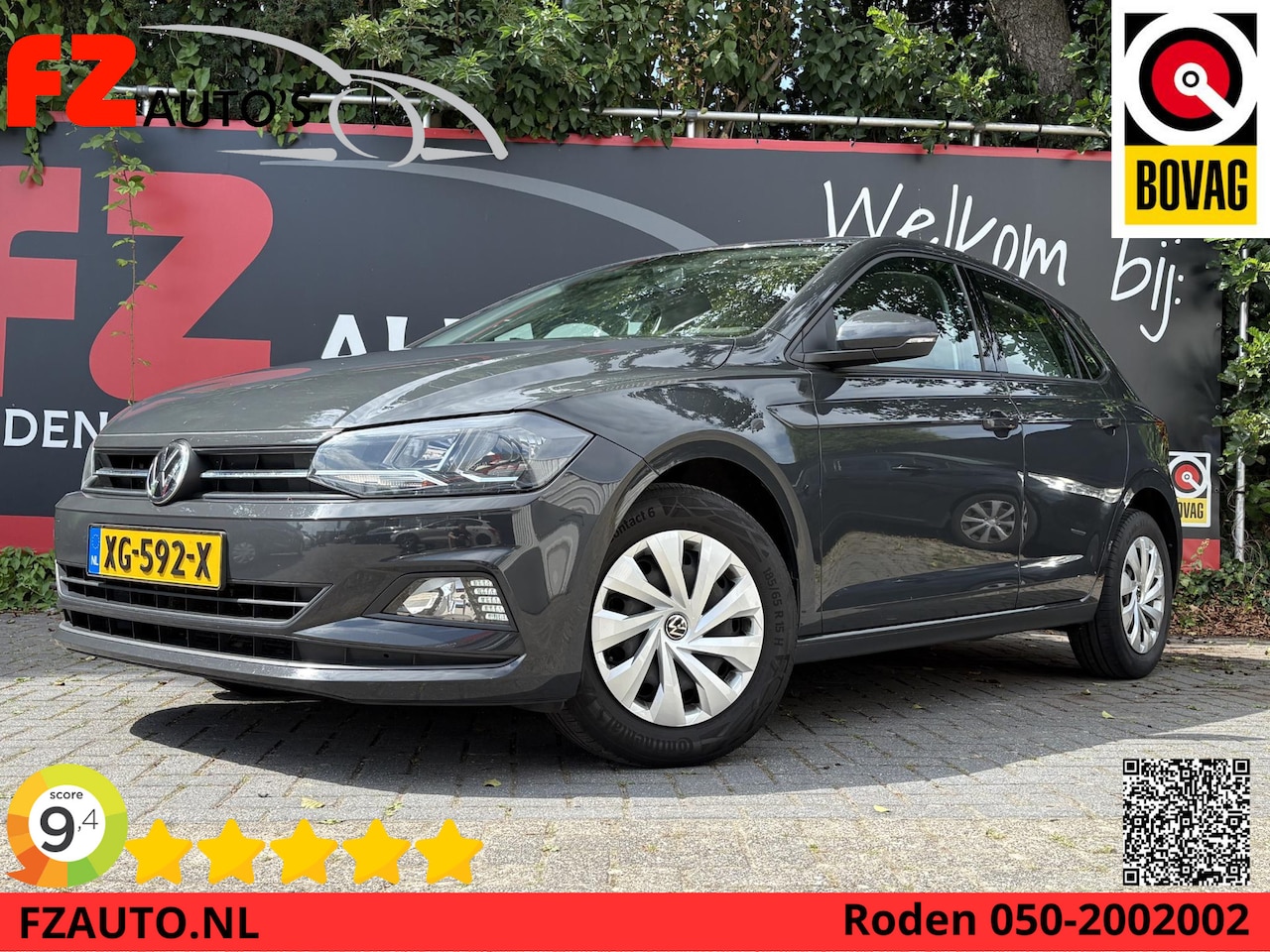 Volkswagen Polo - 1.0 TSI Comfortline - Navigatie - Airconditioning - Trekhaak - Adaptieve Cruise Control - AutoWereld.nl