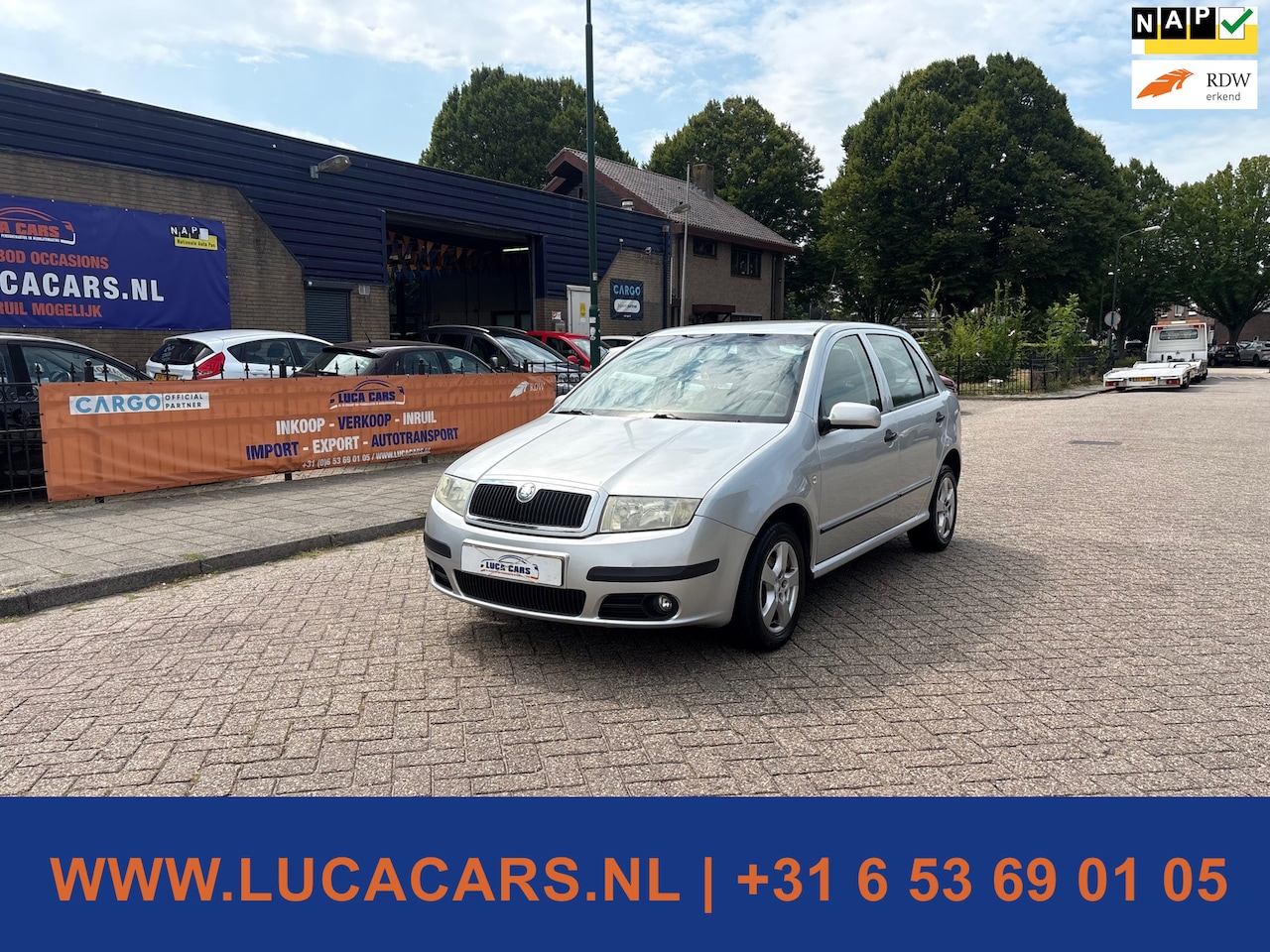 Skoda Fabia - 1.4-16V Elegance Airco NIEUWE APK! - AutoWereld.nl