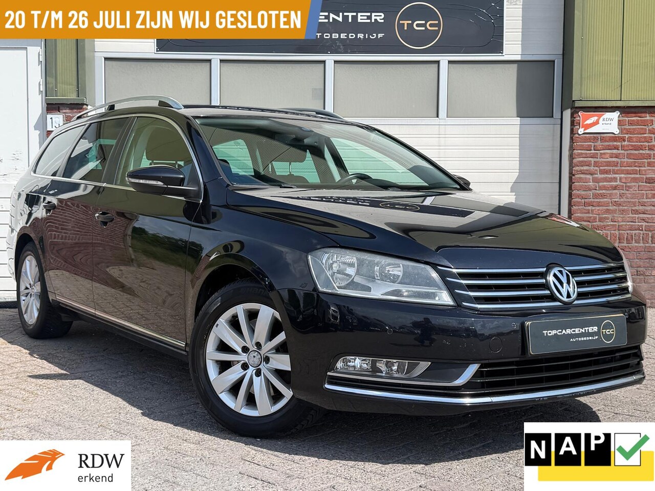 Volkswagen Passat Variant - 1.8 TSI/NAVI/CAMERA/TREKH/APK/NAP - AutoWereld.nl