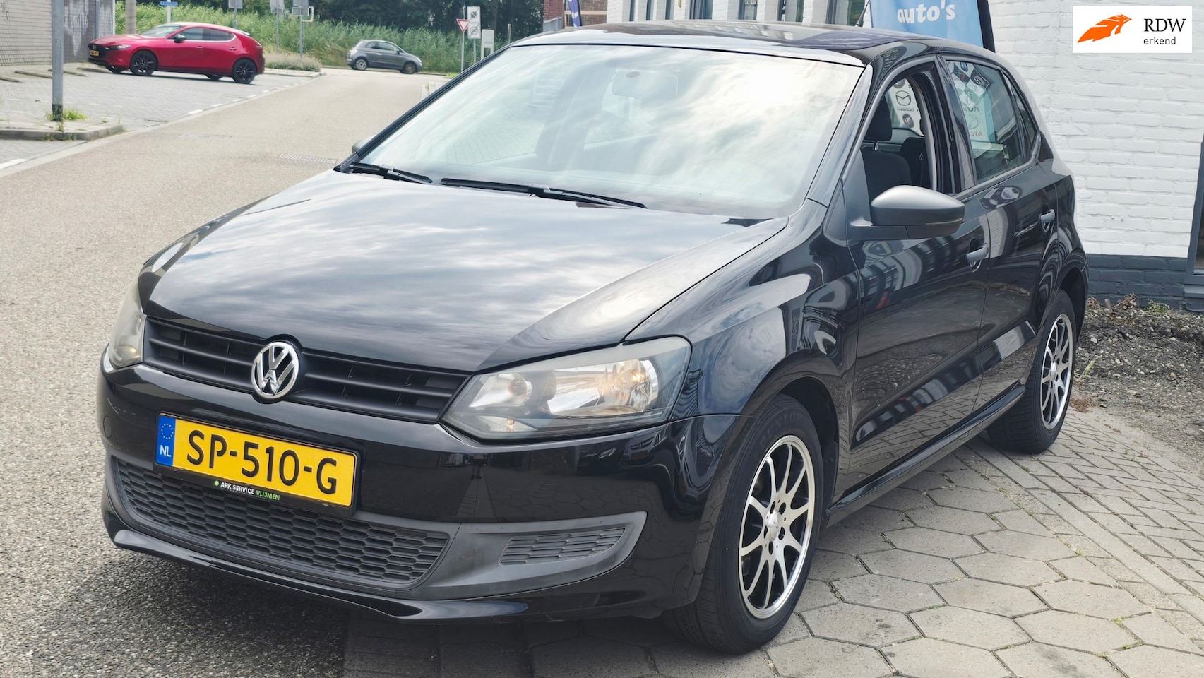 Volkswagen Polo - 1.2 Easyline*airco ijs*deler onderhoud*apk*zeer nette auto*navi*achteruit camra*rijd perfe - AutoWereld.nl