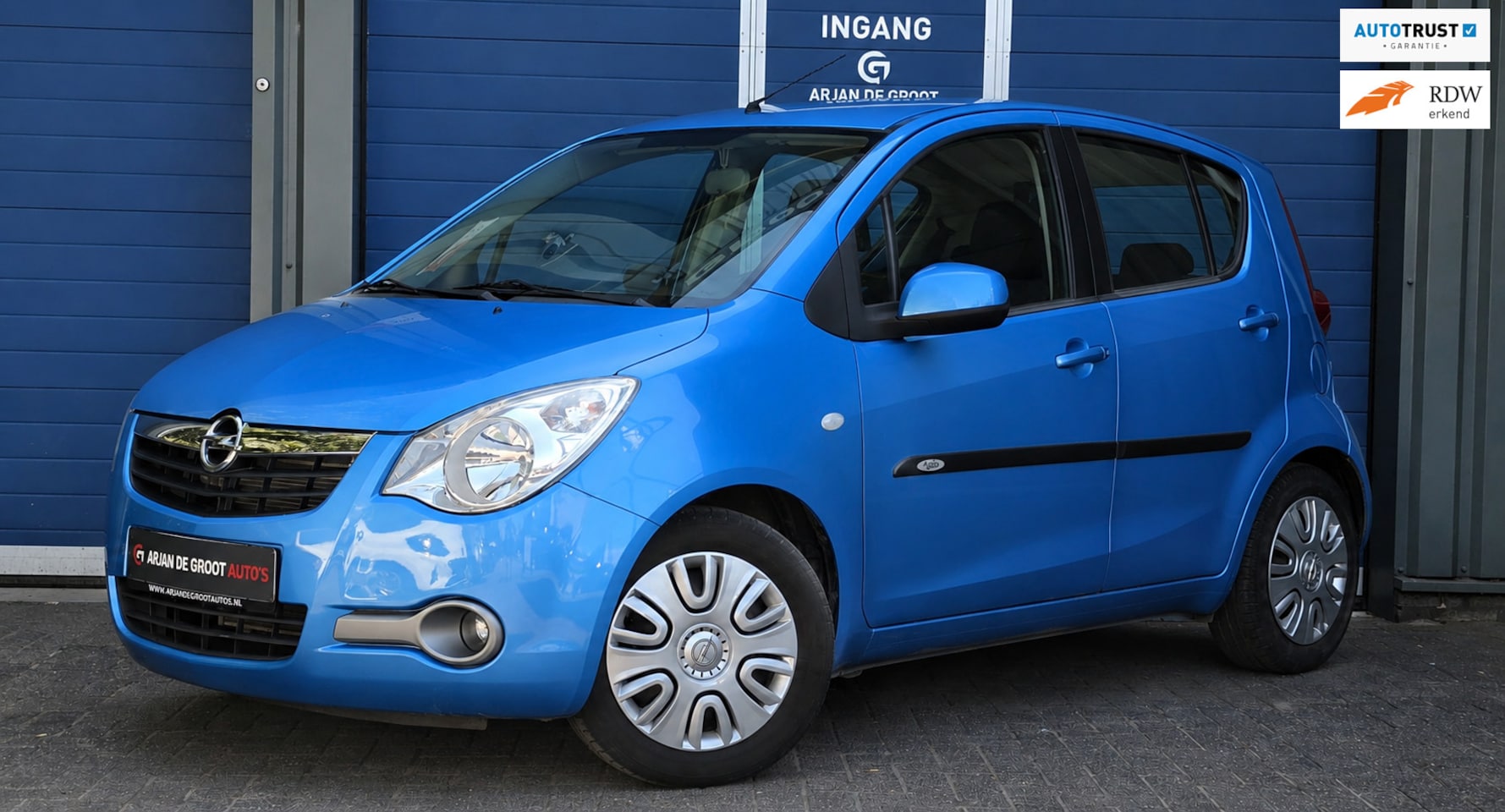 Opel Agila - 1.0 68PK Airco Elec pakket PDC Hoge zit Distributie ketting - AutoWereld.nl