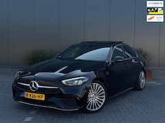 Mercedes-Benz C-klasse - 180 AMG Line ORG NL|PANO|NAVI|LEDER|LED|SFEER|CAMERA|CLIMATE CONTROL