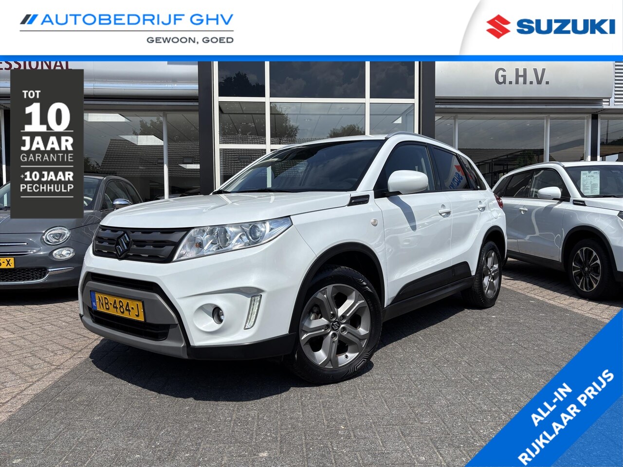 Suzuki Vitara - 1.6 VVT 120pk 2WD Exclusive | Trekhaak | All season | - AutoWereld.nl