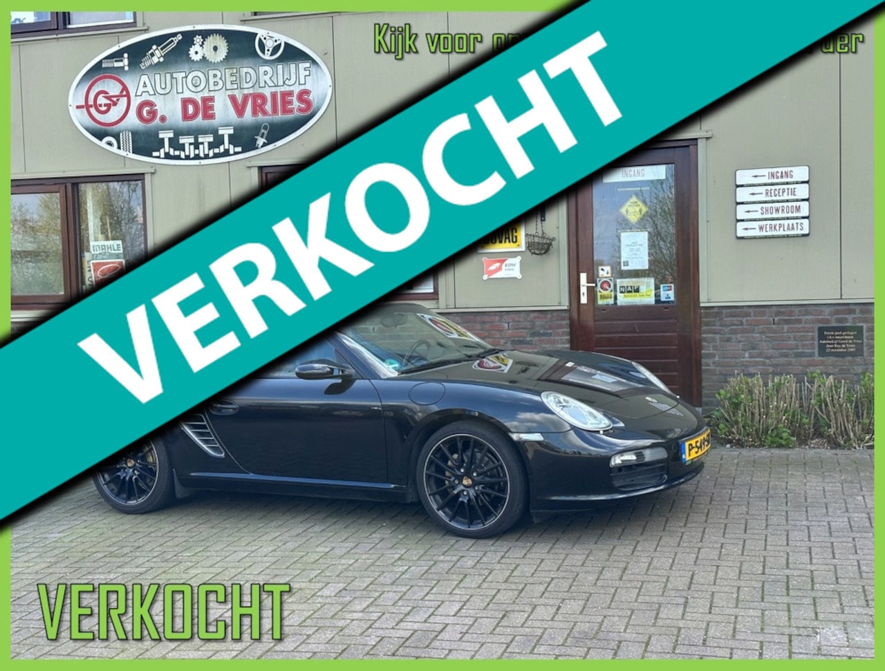 Porsche Boxster - 987 2.7 - Prijs inclusief 12 maanden BOVAG-garantie en afleveren – - AutoWereld.nl