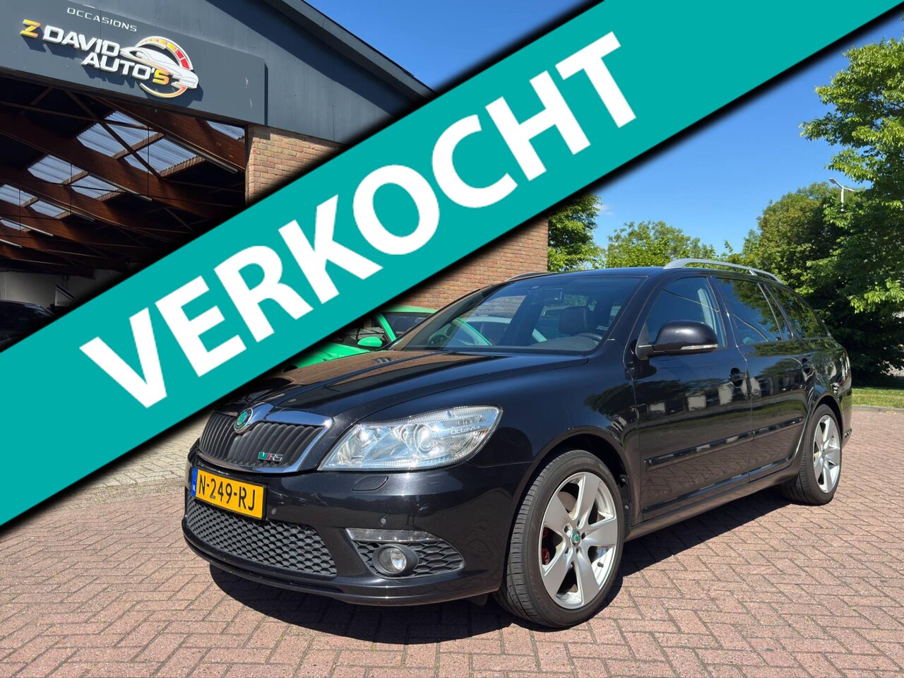 Skoda Octavia Combi - 2.0 TFSI RS Automaat Opendak stoelver - AutoWereld.nl