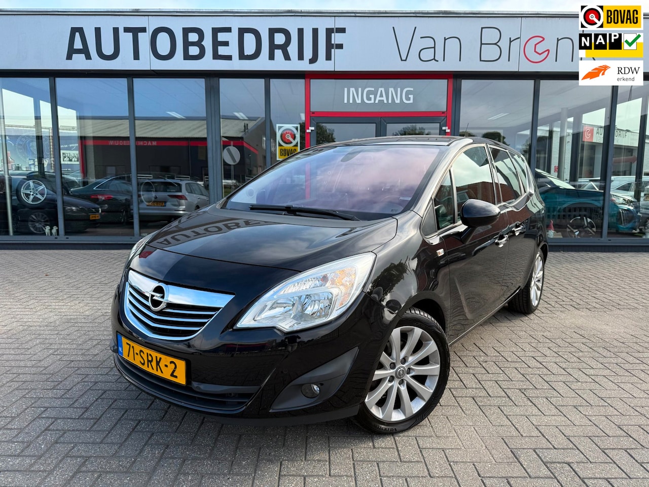 Opel Meriva - 1.4 Turbo Cosmo | Trekhaak | Camera | Bluetooth - AutoWereld.nl