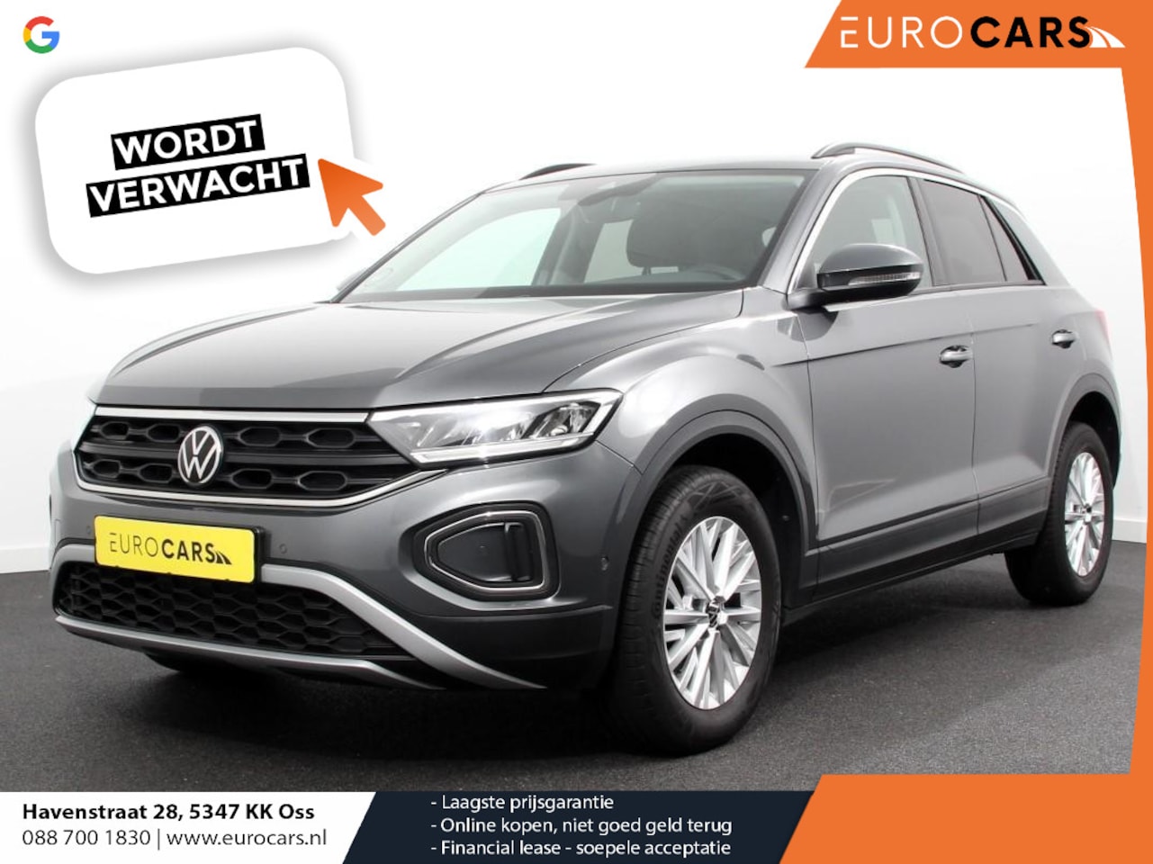 Volkswagen T-Roc - 1.5 TSI 150pk DSG Life Navigatie Apple Carplay/Android Auto Adaptive Cruise Control Trekha - AutoWereld.nl