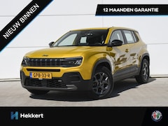 Jeep Avenger - Longitude 1.2 e-Hybrid 110pk Automaat CRUISE.C | PDC ACHTER | STYOELVERW. | 16''LM | DAB |