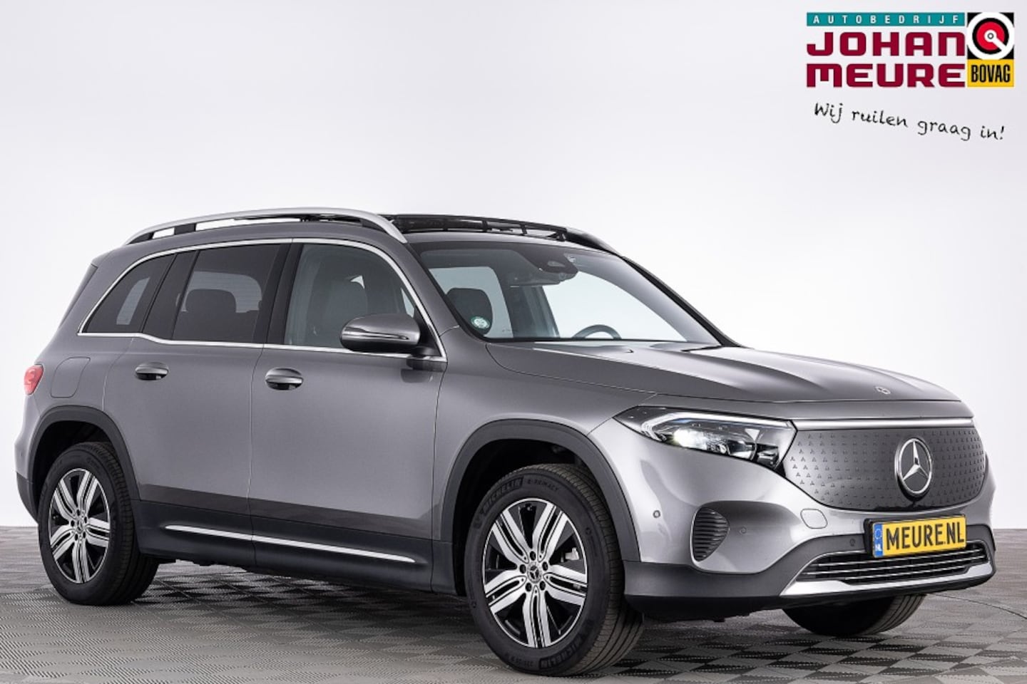 Mercedes-Benz EQB - 250+ Progressive Line 7p. 71kWh *SOH 99%* PANORAMADAK | Half LEDER | CAMERA | SFEER - AutoWereld.nl