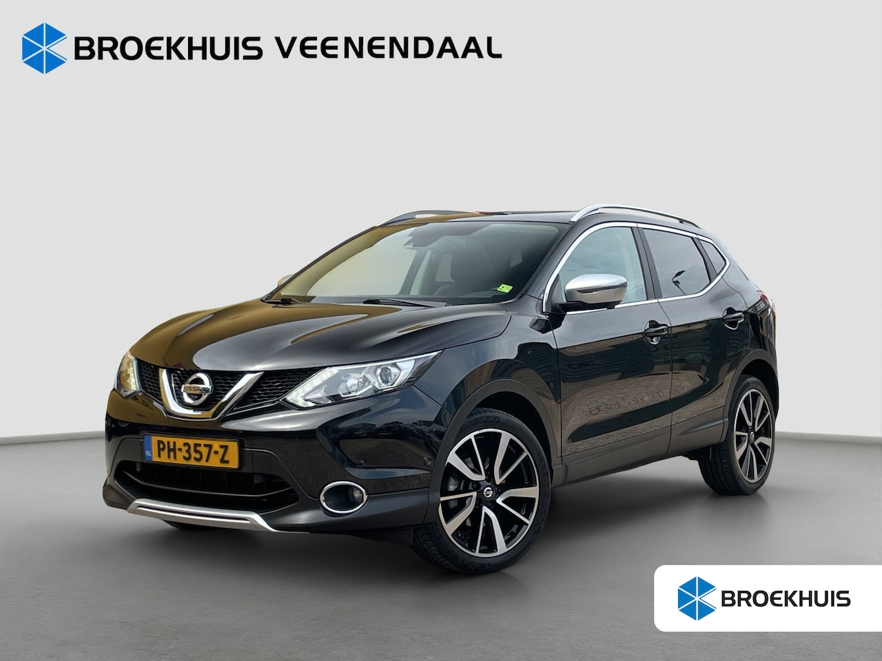 Nissan Qashqai - 1.2 Tekna | Panoramadak | Stoelverwarming | Lederen Bekleding | Cruise Control | Camera - AutoWereld.nl
