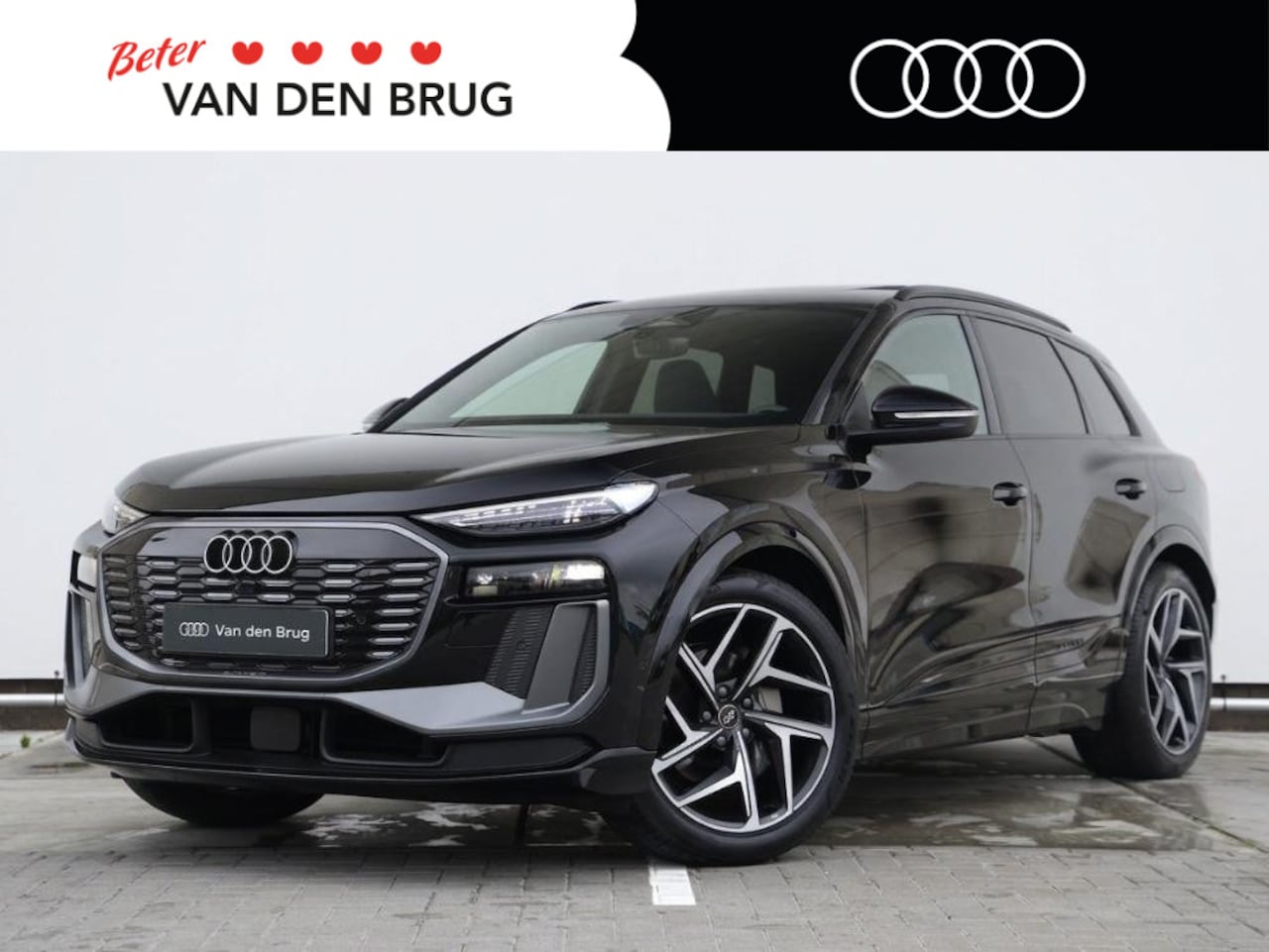 Audi Q6 e-tron - edition quattro 100 kWh | Bijrijderscherm | Pano | HUD | 360° camera | Stuurverwarming | S - AutoWereld.nl