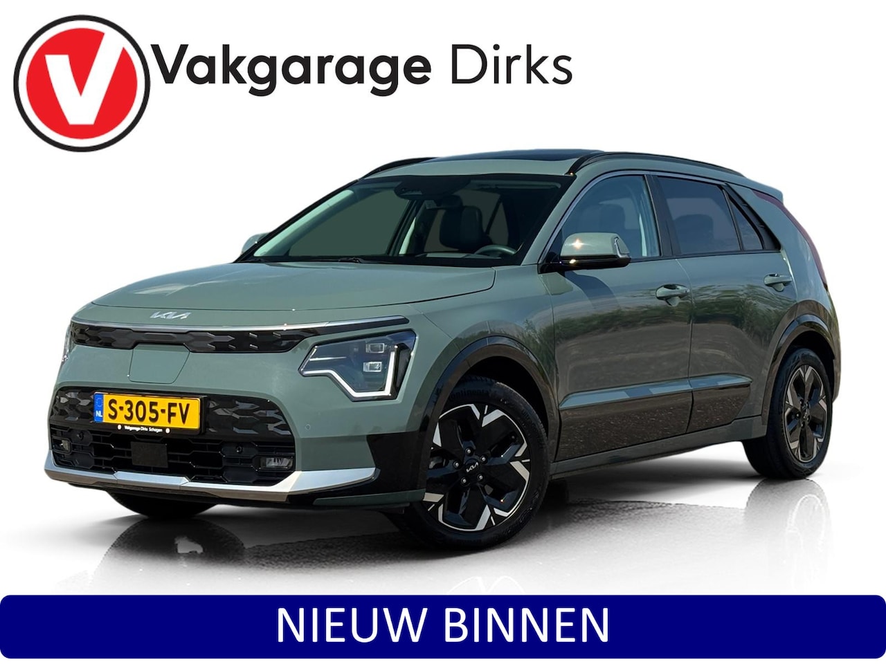 Kia Niro EV - DynamicPlusLine 64.8 kWh ✅ Leder ✅ Schuifdak ✅ LED - AutoWereld.nl