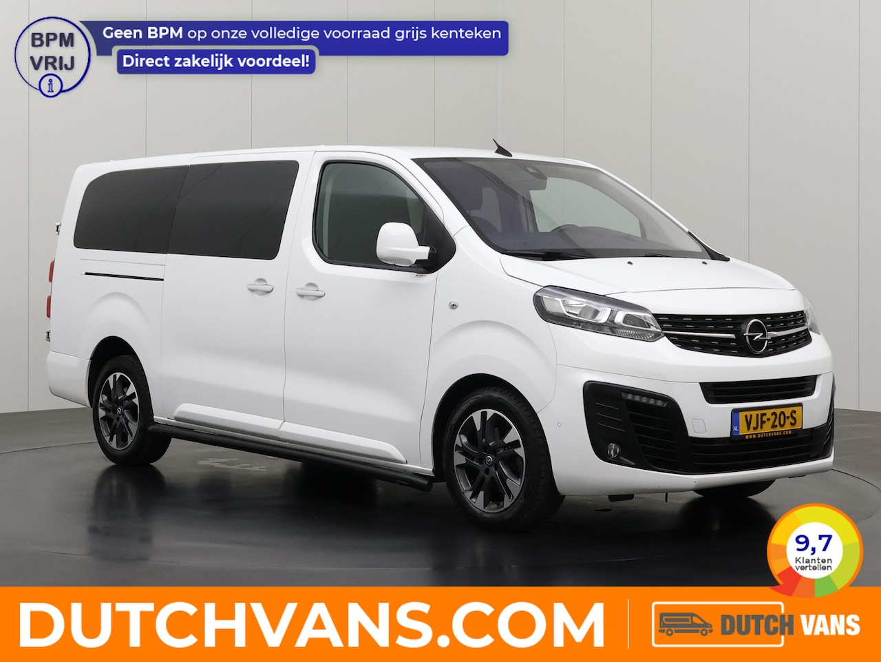 Opel Vivaro - 2.0CDTI 150PK XXL Dubbele Cabine Sport | Navigatie | Camera | Airco | Cruise | LMV | Trekh - AutoWereld.nl