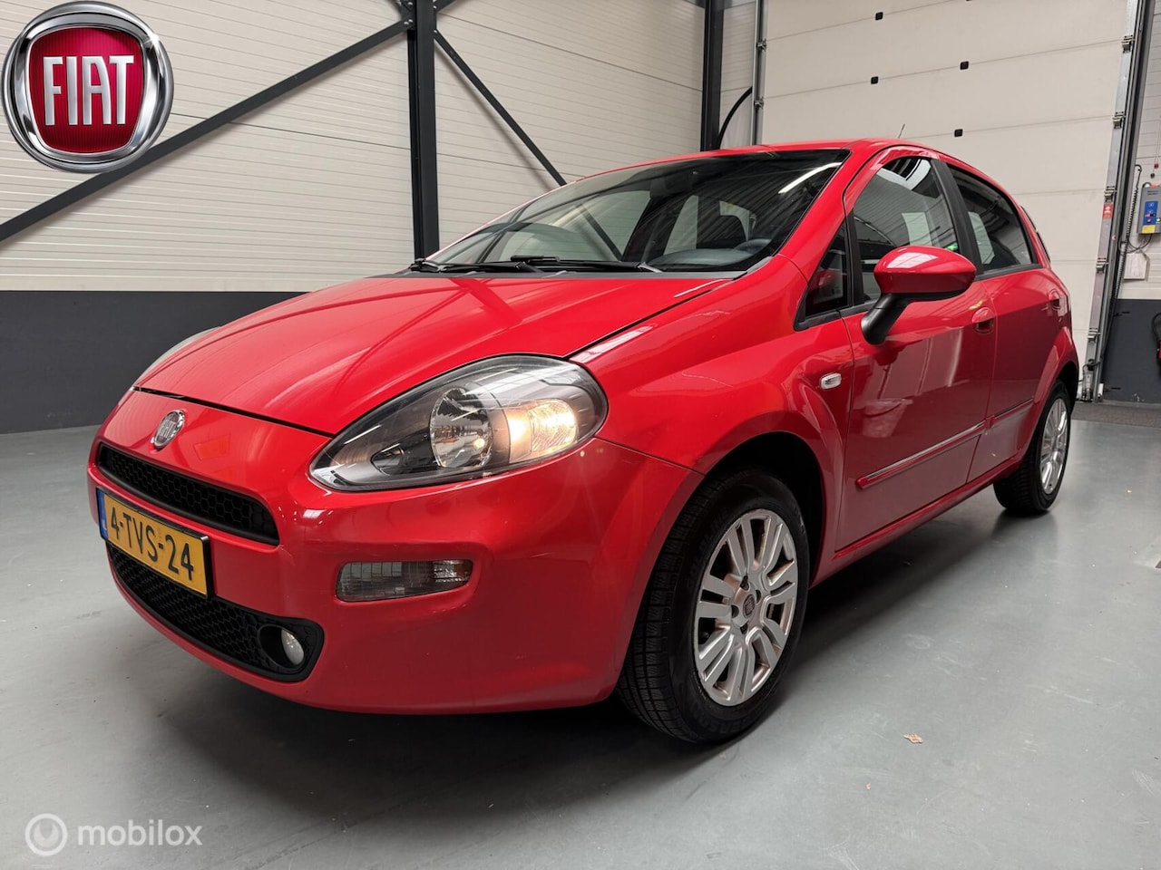 Fiat Punto Evo - 1.2 Pop 5-deurs Airco|LM-velgen|Elektr-pakket - AutoWereld.nl