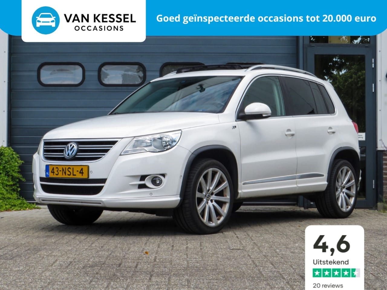 Volkswagen Tiguan - 1.4 TSI R-line | Pano | Trekhaak | Stoelvw - AutoWereld.nl