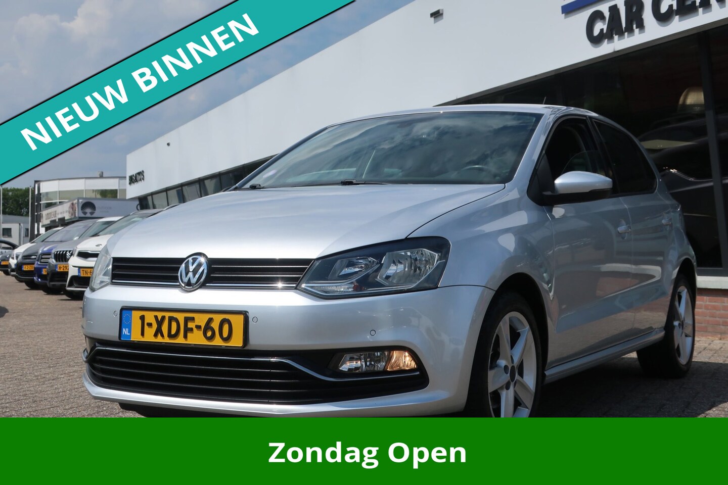 Volkswagen Polo - 1.2 TSI Highline 2e EIG_ECC_CRUIS_NAVI_PDC V+A_LMV. - AutoWereld.nl