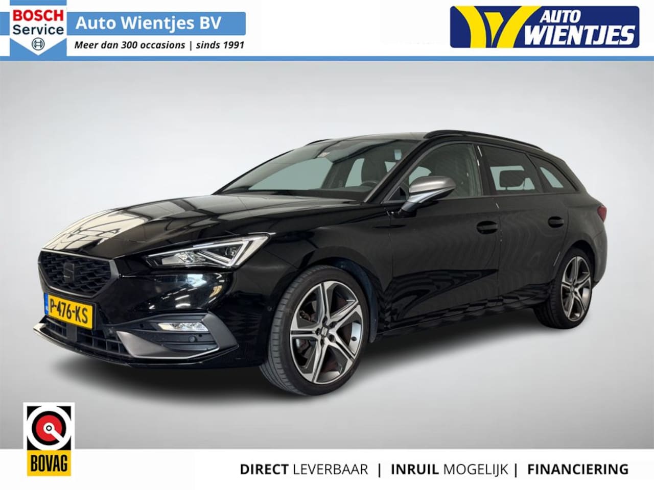 SEAT Leon Sportstourer - 1.0 eTSI DSG | FR Business Intense | Navi | Camera | Led - AutoWereld.nl