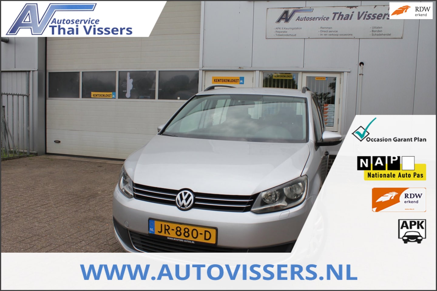 Volkswagen Touran - 1.2 TSI 7p Clima Elektr pak Stoelverwarming Apk - AutoWereld.nl