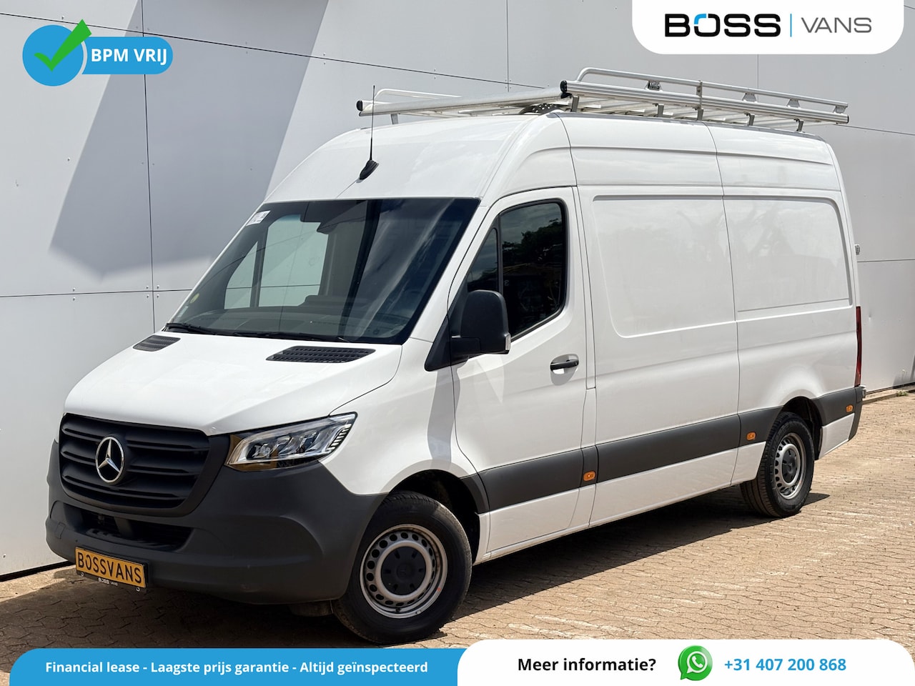 Mercedes-Benz Sprinter - 315 1.9 CDI L2H2 Imperiaal LED Climate Control Carplay Camera Parkeersensoren - AutoWereld.nl