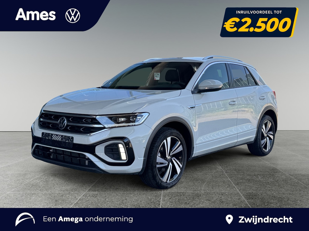 Volkswagen T-Roc - 1.5 150pk TSI R-Line Edition Velgen 'Nevada', 18 inch | Rijstrookwisselassistent 'Side Ass - AutoWereld.nl