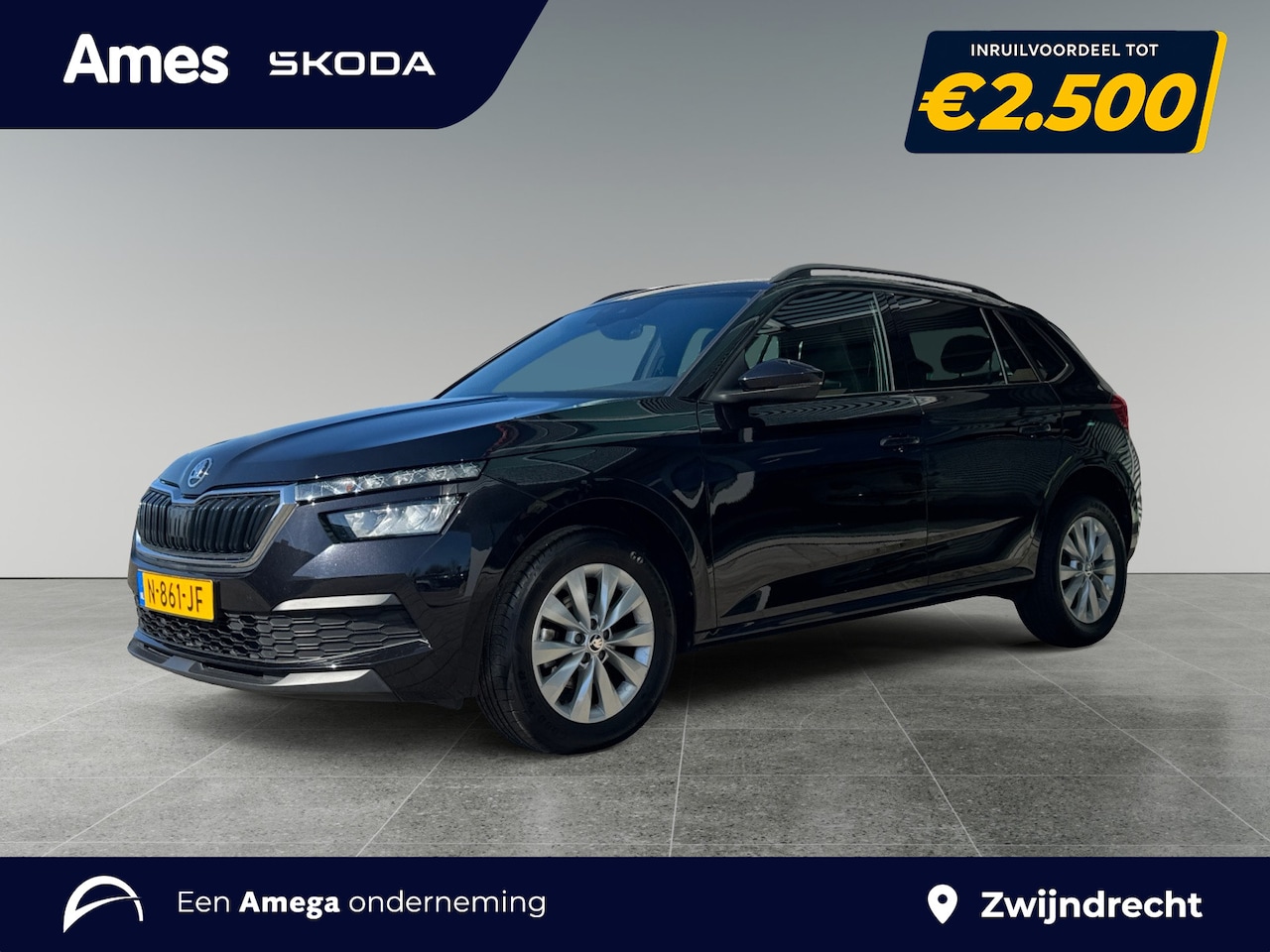 Skoda Kamiq - 1.0 115pk TSI Sport Business Parkeersensor achter | Volledig digitaal instrumentenpaneel | - AutoWereld.nl