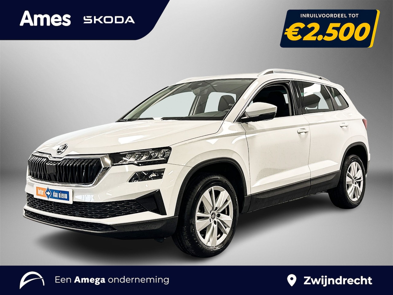 Skoda Karoq - 1.5 150pk TSI ACT Business Edition Achteruitrijcamera | Adaptive cruise control | Virtual - AutoWereld.nl