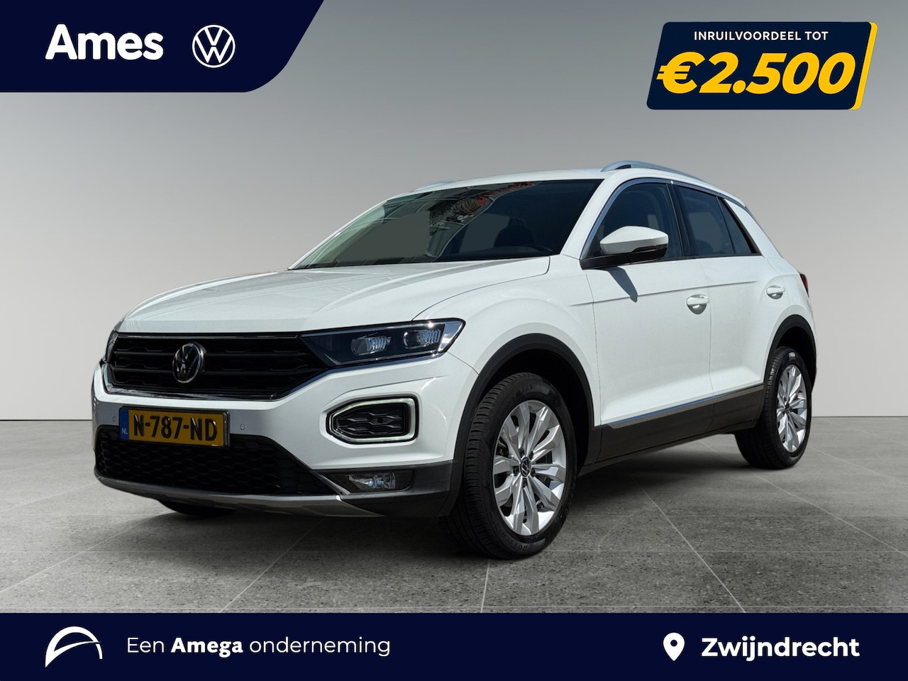 Volkswagen T-Roc - 1.5 150pk TSI Sport Winterpakket | Navigatie 'Discover Media' | Achteruitrijcamera (Rear V - AutoWereld.nl