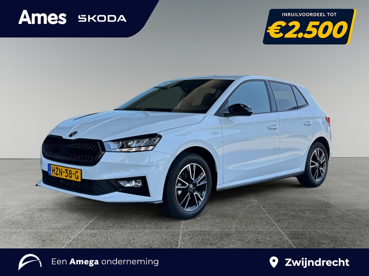 Skoda Fabia - 1.0 115pk TSI Monte Carlo Parkeersensoren vóór & achter | Cruise control | Achteruitrijcam - AutoWereld.nl