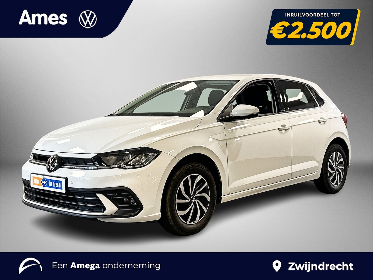 Volkswagen Polo - 1.0 95pk TSI Life Edition Achteruitrijcamera | Verwarmbare voorstoelen | App-connect - AutoWereld.nl