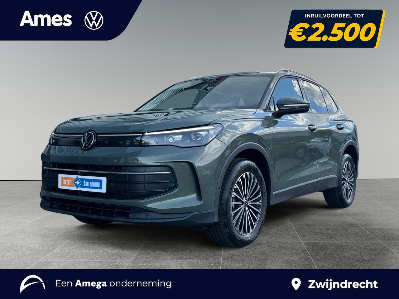 Volkswagen Tiguan - 1.5 204pk eHybrid Life Edition Koplampverlichting led plus | Adaptive cruise control | 'Ap - AutoWereld.nl