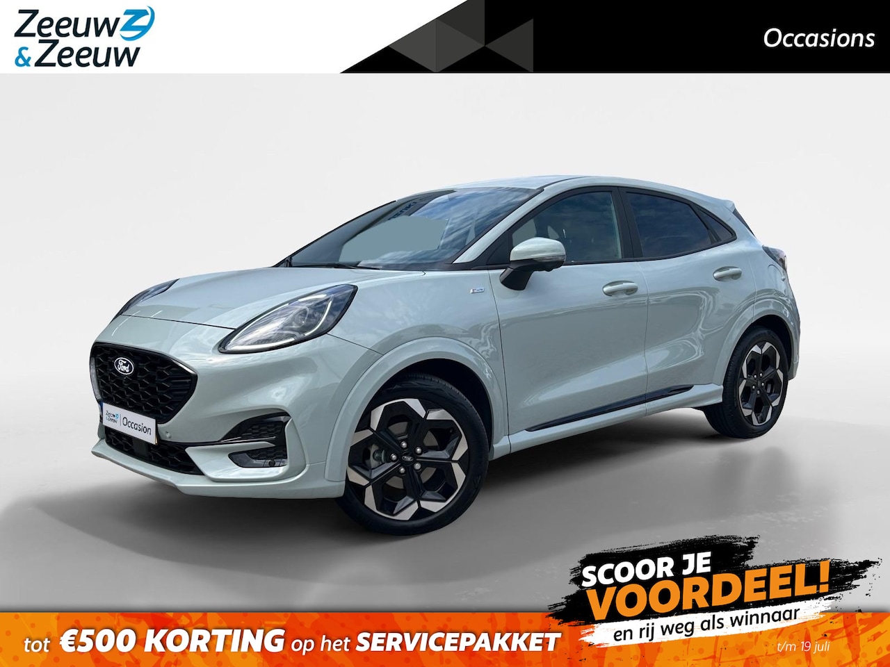 Ford Puma - 1.0 EcoBoost Hybrid ST-Line X |NL Auto| Automaat | Apple Carplay/Android Auto | Winter pac - AutoWereld.nl