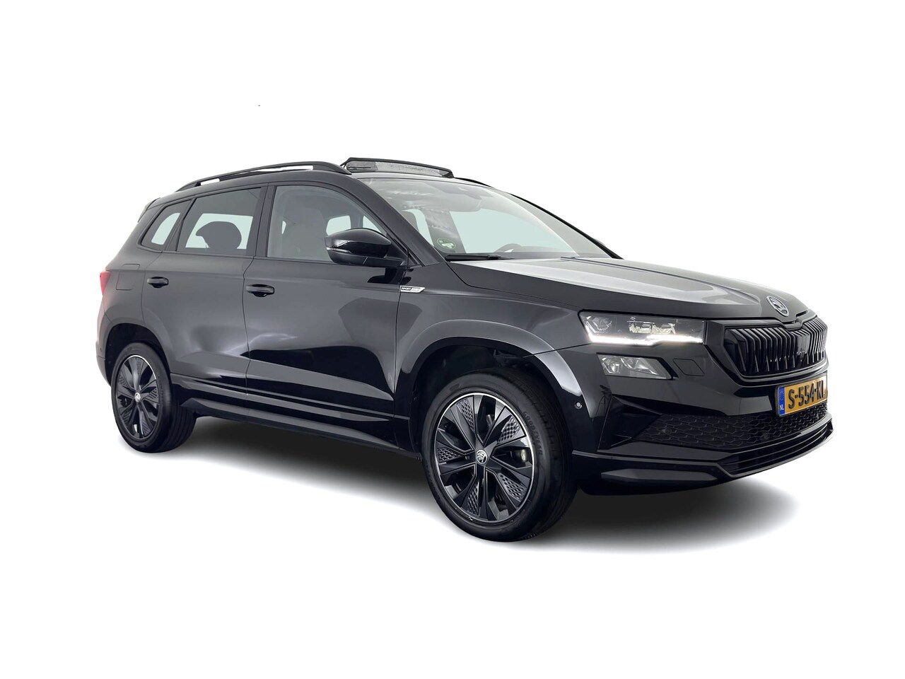 Skoda Karoq - 1.5 TSI ACT Sportline Business (INCL-BTW) Aut. *PANO | DIGI-COCKPIT | FULL-LED | ADAPTIVE- - AutoWereld.nl