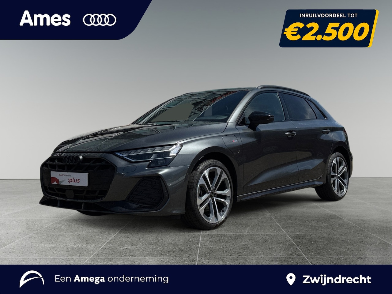 Audi A3 Sportback - 40 204pk TFSI e S edition Trekhaak | Leder valcona rode stiksel | Achteruitrijcamera - AutoWereld.nl
