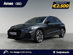 Audi A3 Sportback - 40 204pk TFSI e S edition Trekhaak | Leder valcona rode stiksel | Achteruitrijcamera