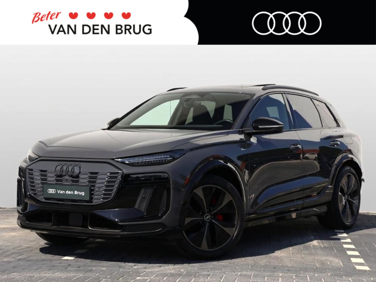 Audi Q6 e-tron - S edition quattro 100 kWh | Luchtvering | Pano | Bijrijderscherm | Elektr. verstelbare voo - AutoWereld.nl