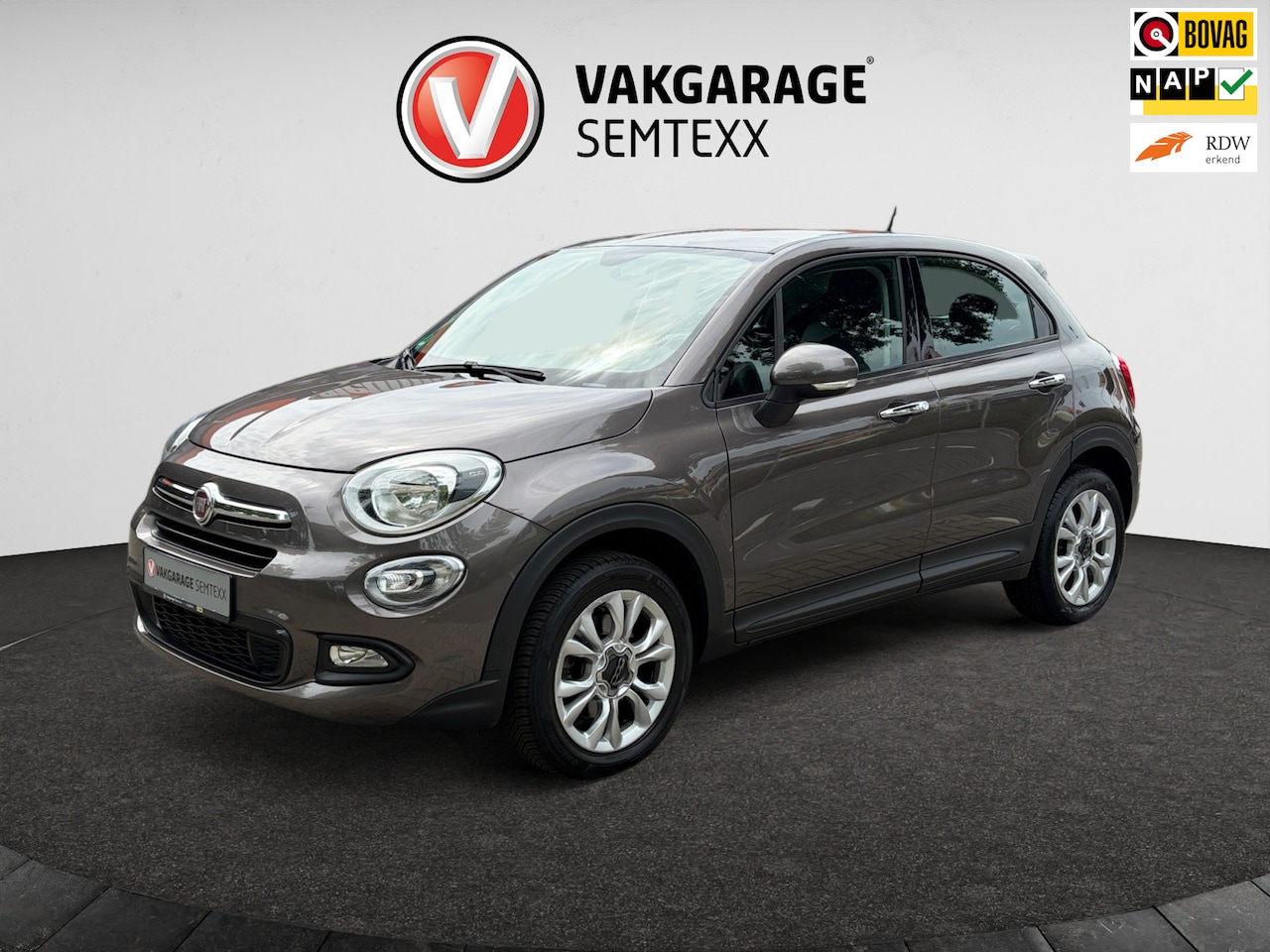 Fiat 500 X - 1.4 Turbo MultiAir PopStar | Clima | Cruise | Navi | PDC Achter | Trekhaak Afneembaar | St - AutoWereld.nl