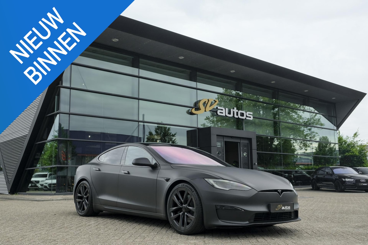 Tesla Model S - Plaid+ 1020pk Yoke stuur FSD *BTW* Panoramadak Full Self Drive NLauto 21' LMV - AutoWereld.nl
