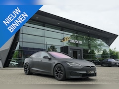 Tesla Model S - Plaid + 1020pk Yoke stuur FSD *BTW* Panoramadak Full Self Drive NLauto 21' LMV