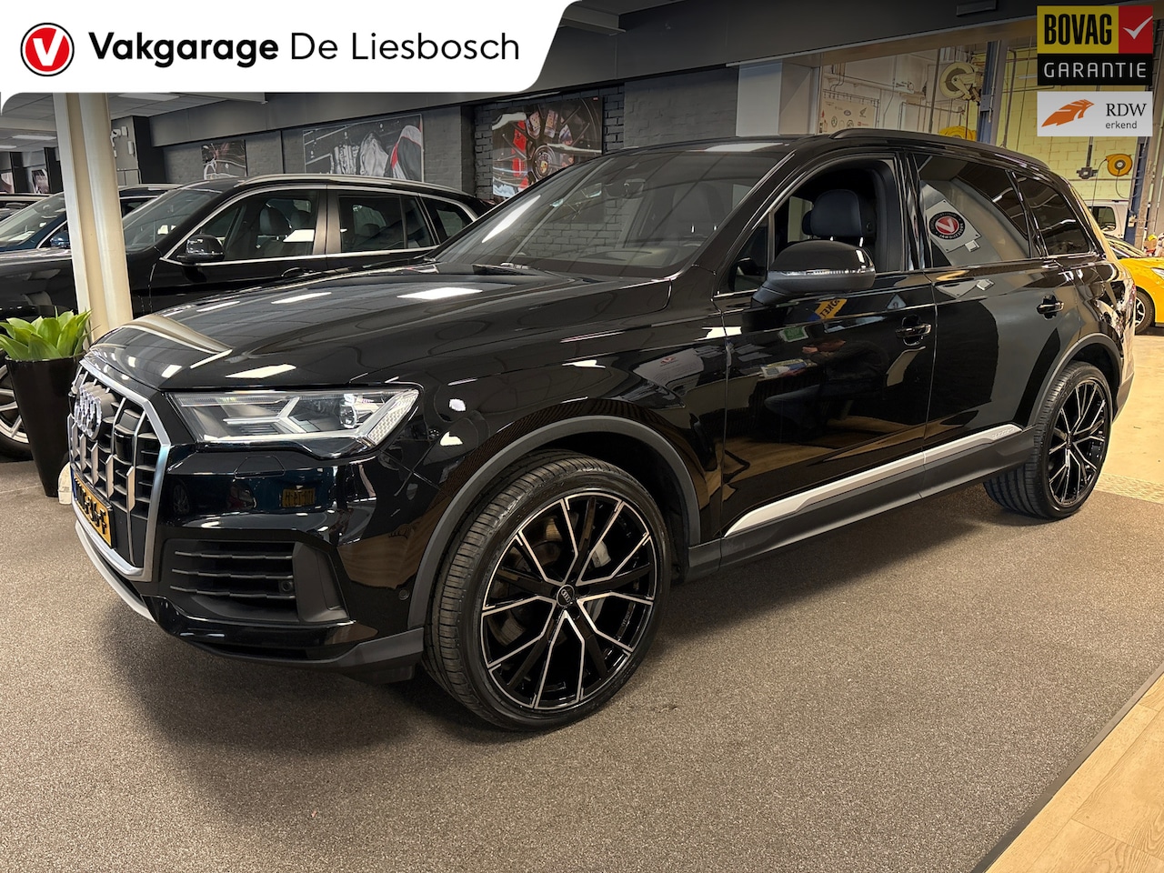 Audi Q7 - 55 TFSI phev e quattro Pro Line S-line / B&O / Leder dashboard / head-up / navigatie / - AutoWereld.nl