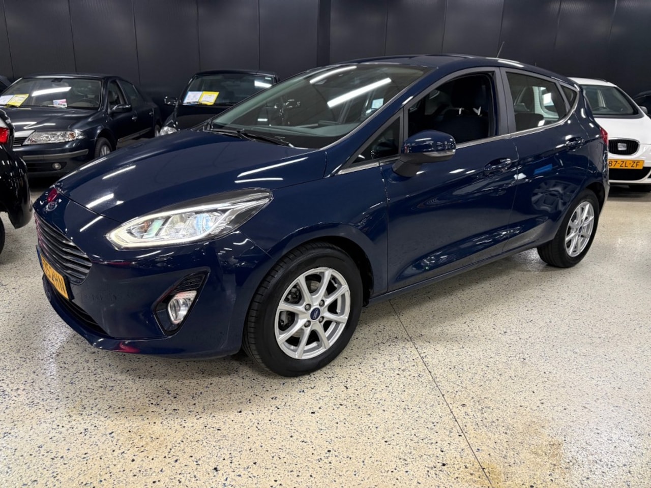 Ford Fiesta - 1.0 Ecob Titanium Navigatie Multimedia USB PDC ECC Airco Cruise - AutoWereld.nl