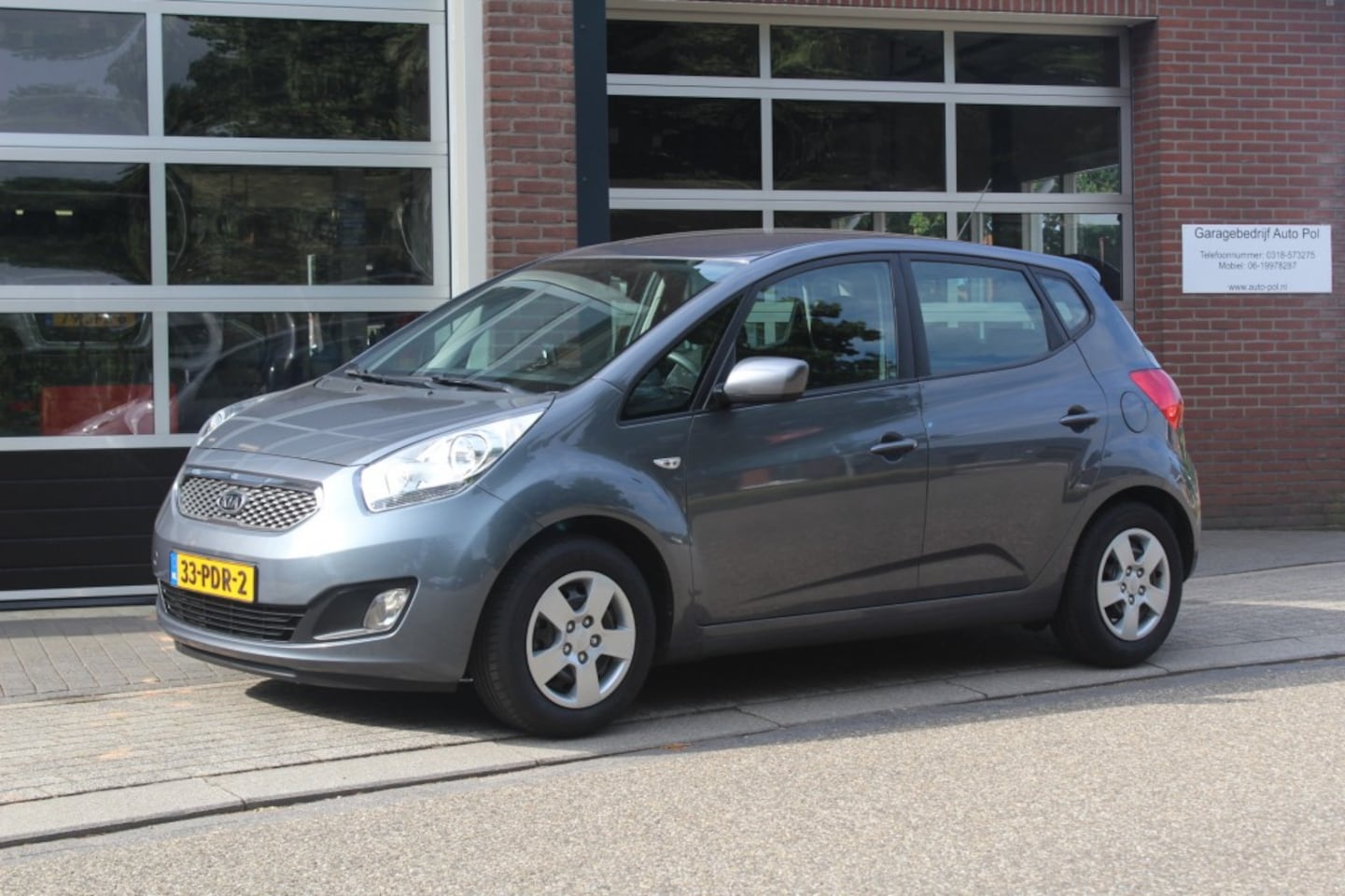 Kia Venga - 1.4 CVVT X-TRA  LAGE KM.ST. / TREKHAAK / 1E EIG. / CC / AC - AutoWereld.nl